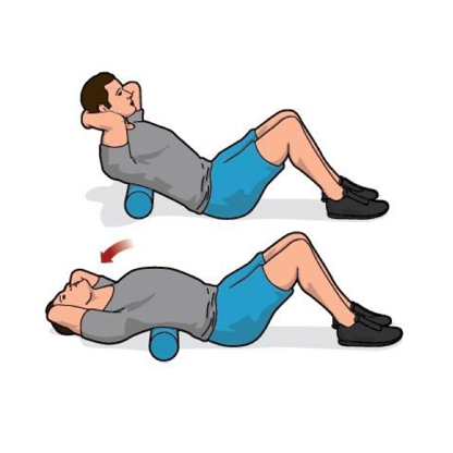 Foam Roller Thoracic Spine Extension