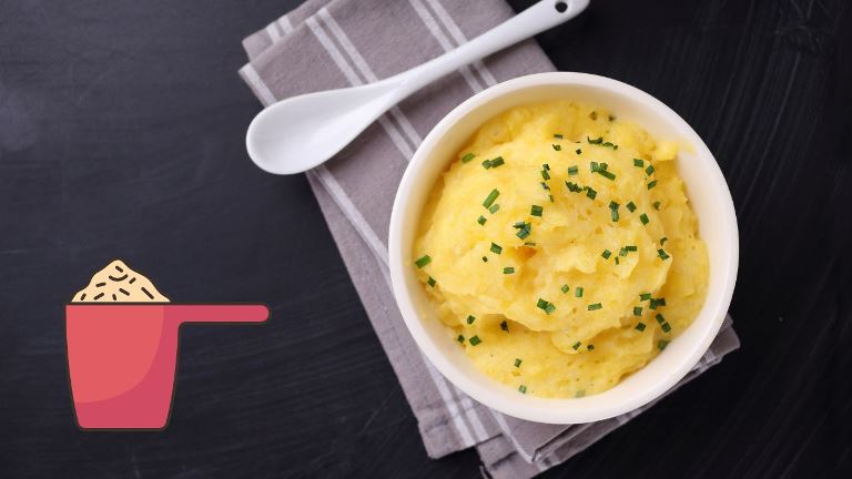 Protein Rich Mashed Potatoes