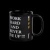 Black Glossy Fitness Mug - Image 5