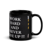 Black Glossy Fitness Mug - Image 4