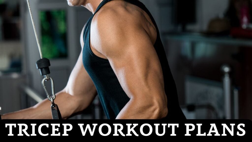 Tricep Workout Plans