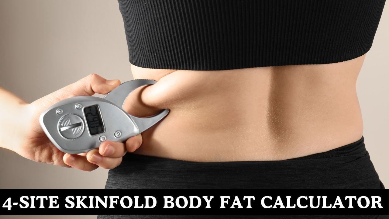 4-Site Skinfold Body Fat Calculator (Durnin & Womersley)