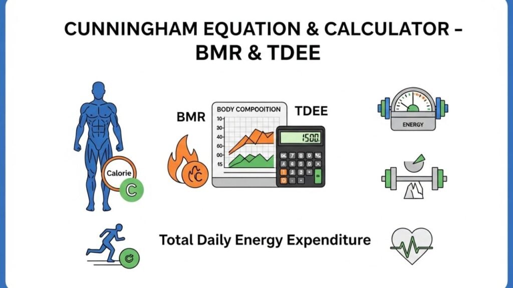 Cunningham Equation & Calculator (BMR & TDEE)