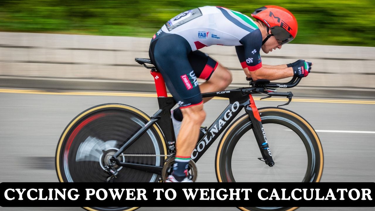 Cycling Power to Weight Calculator
