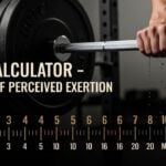 RPE Calculator Rating of Perceived Exertion