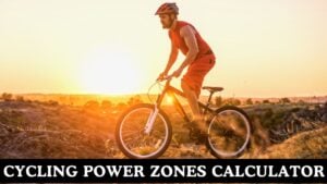 Cycling Power Zones Calculator (Based on FTP Training Zones)