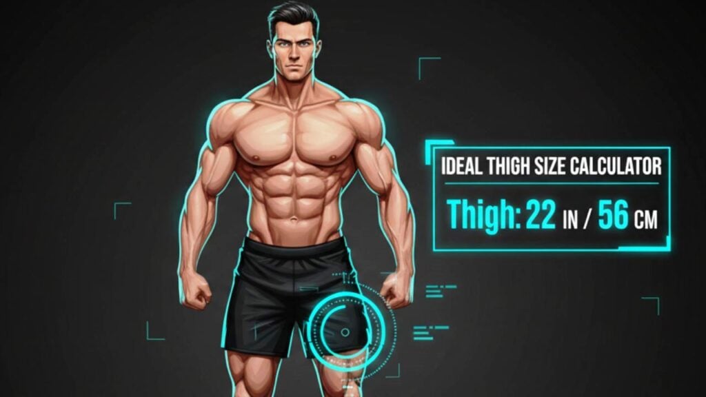 Ideal Thigh Size Calculator (With Standard & Chart)