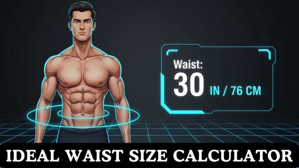 Ideal Waist Size Calculator (With Standard & Chart)