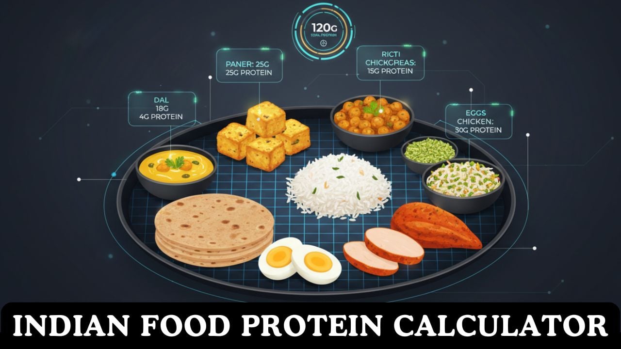 Indian Food Protein Calculator