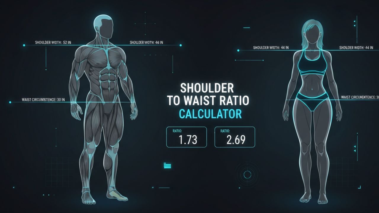 Shoulder to Waist Ratio Calculator