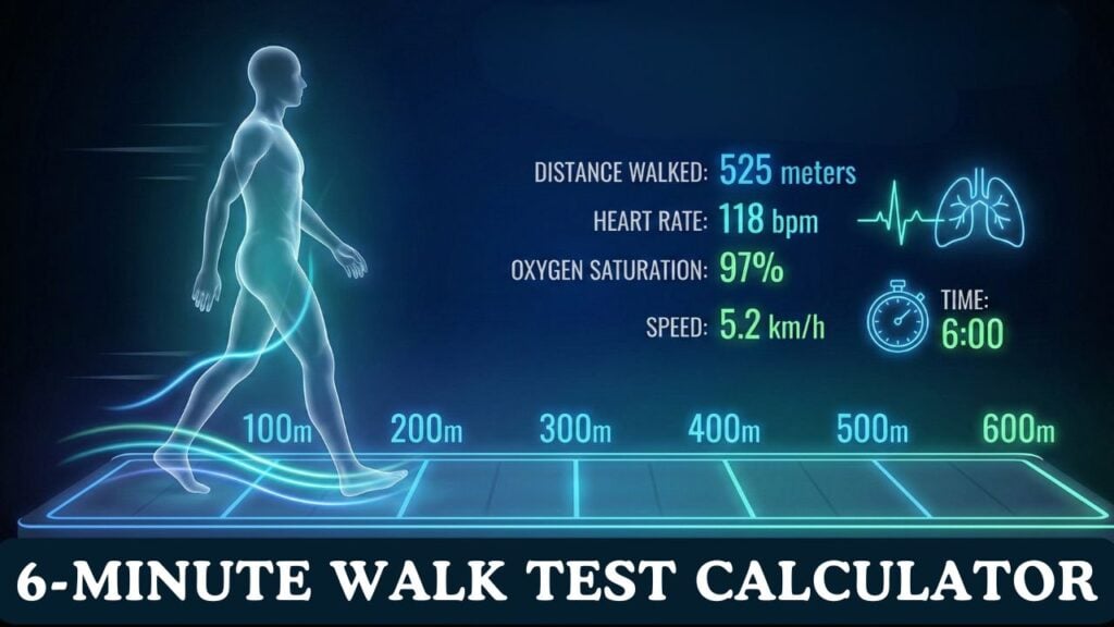 6-Minute Walk Test Calculator