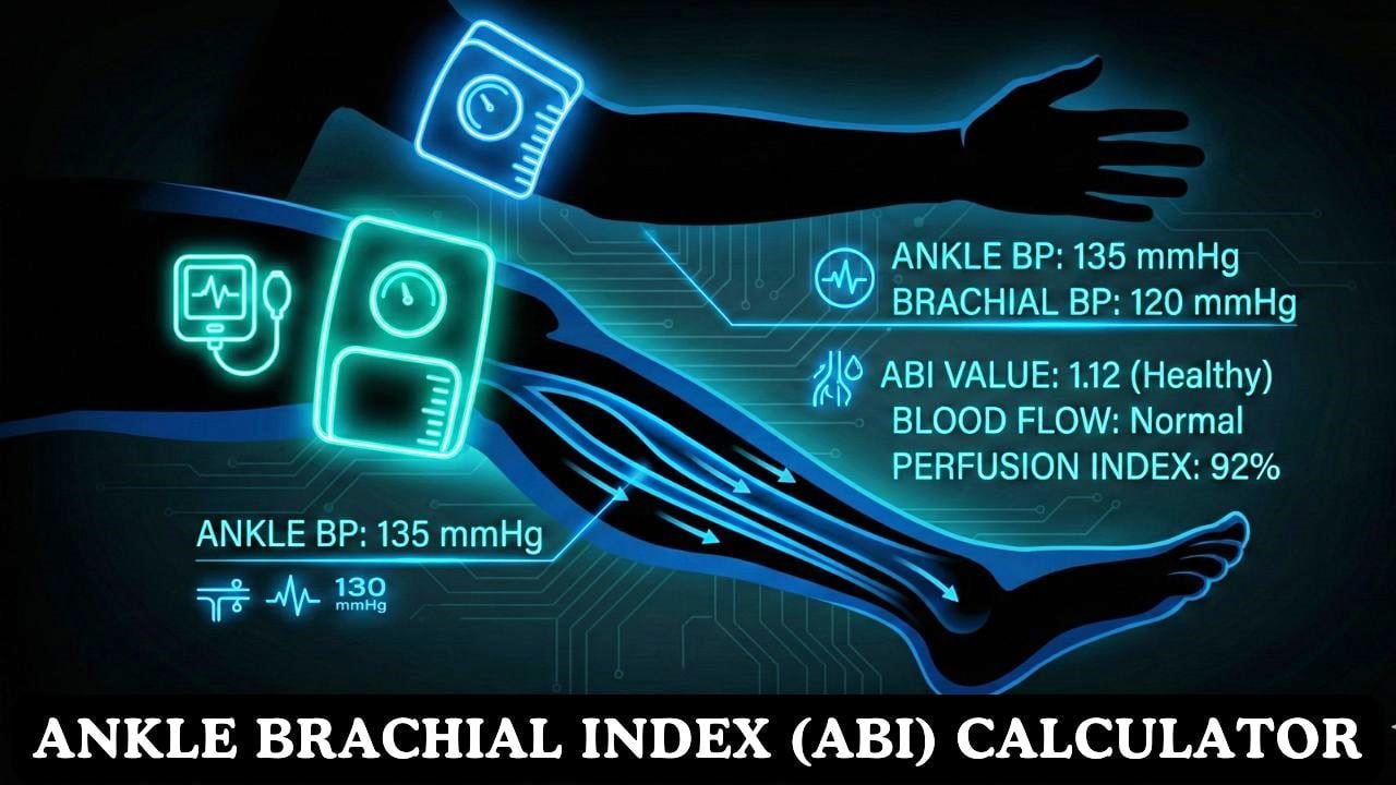Ankle Brachial Index (ABI) Calculator