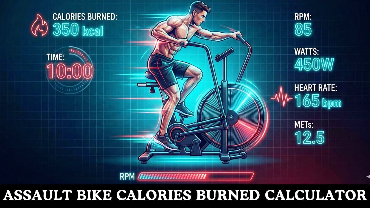 Assault Bike Calories Burned Calculator