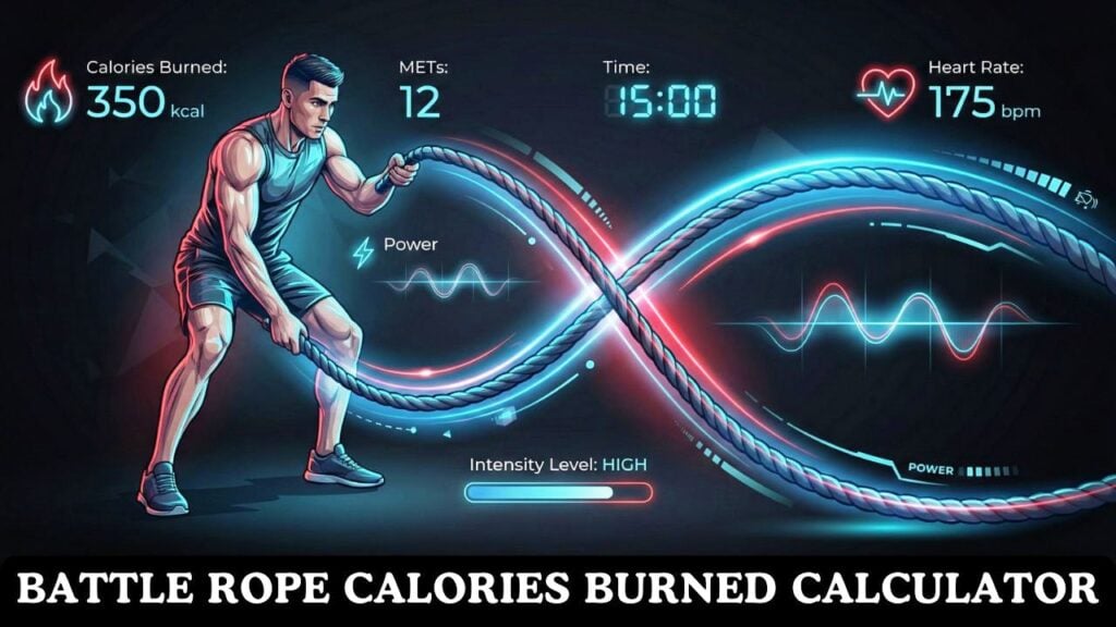 Battle Rope Calories Burned Calculator