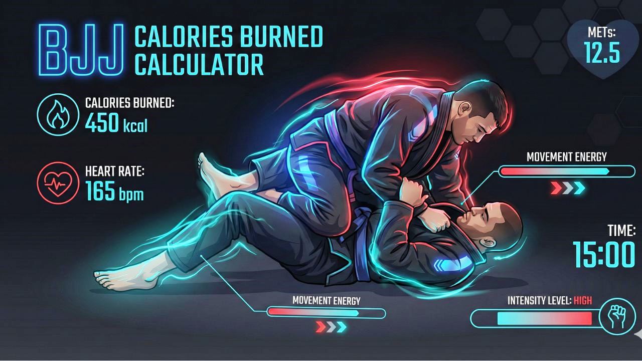 Bjj Calories Burned Calculator