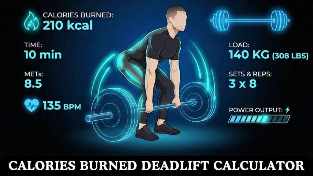Calories Burned Deadlift Calculator
