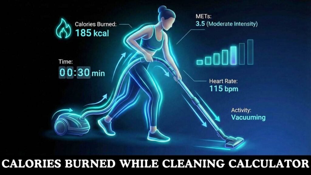 Calories Burned While Cleaning Calculator