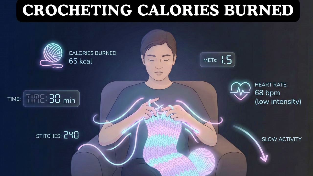 Crocheting Calories Burned Calculator