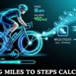 Cycling Miles to Steps Calculator