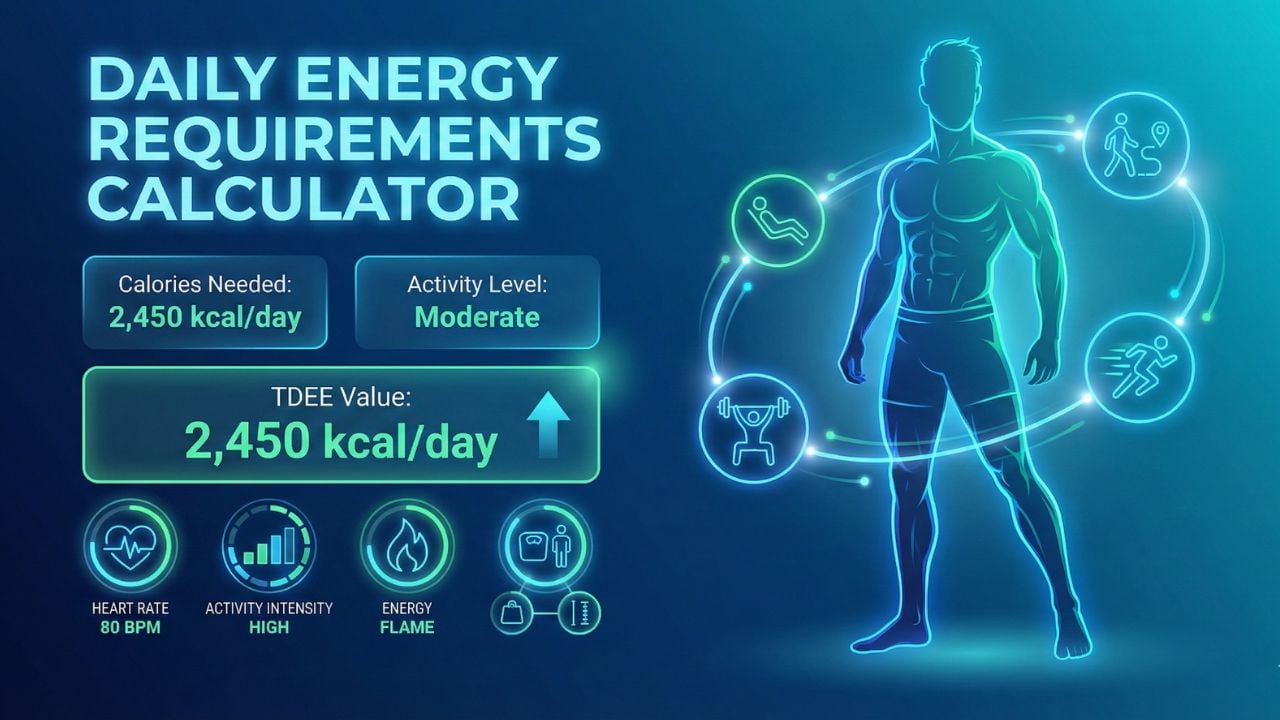 Daily Energy Requirements Calculator