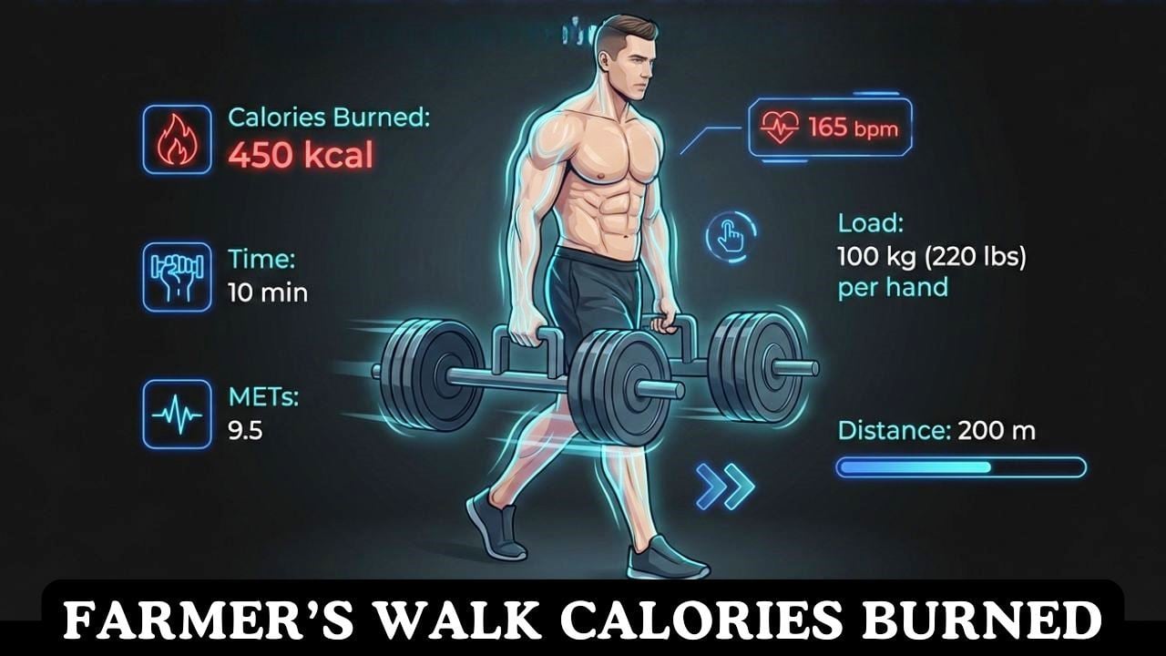Farmer’s Walk Calories Burned Calculator