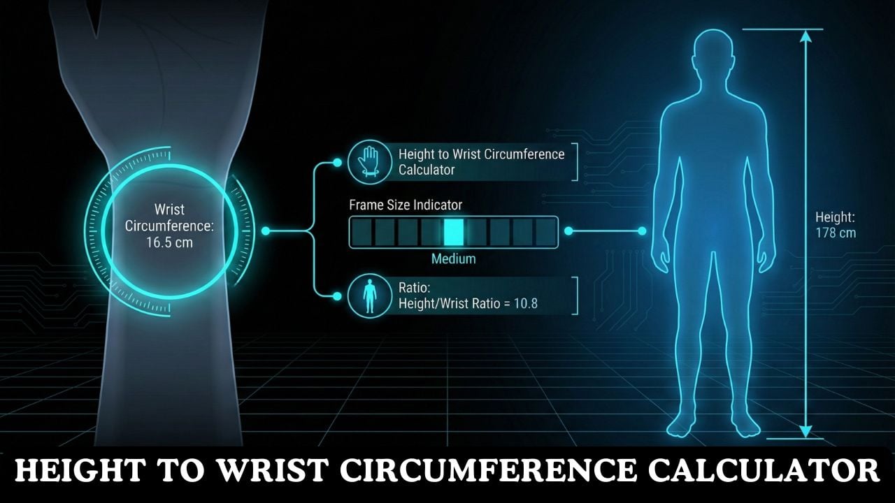 Height to Wrist Circumference Calculator