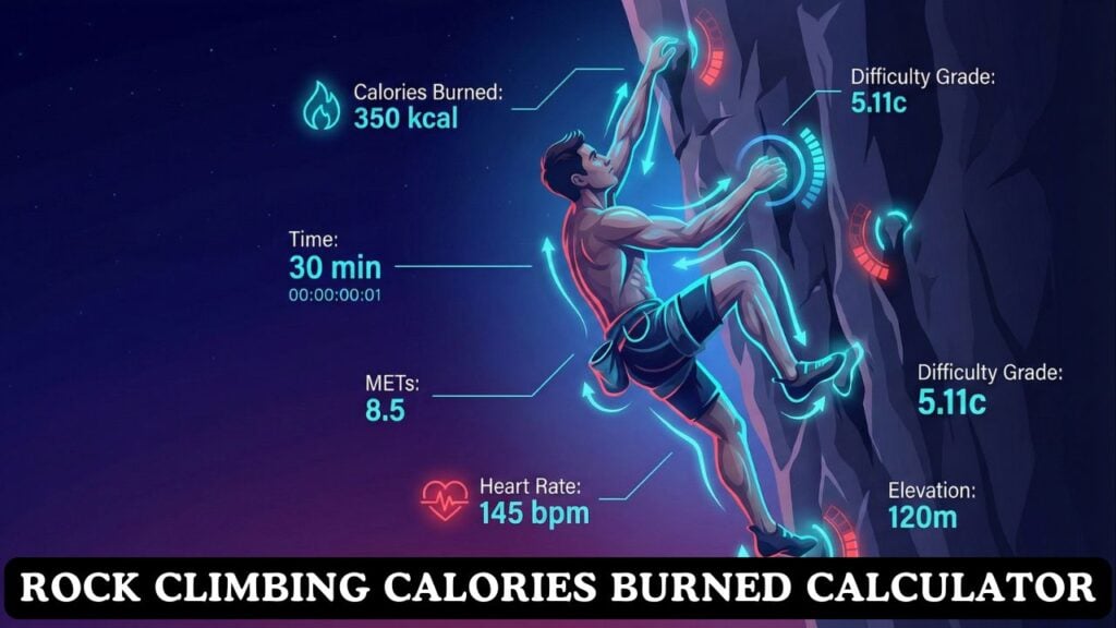 Rock Climbing Calories Burned Calculator