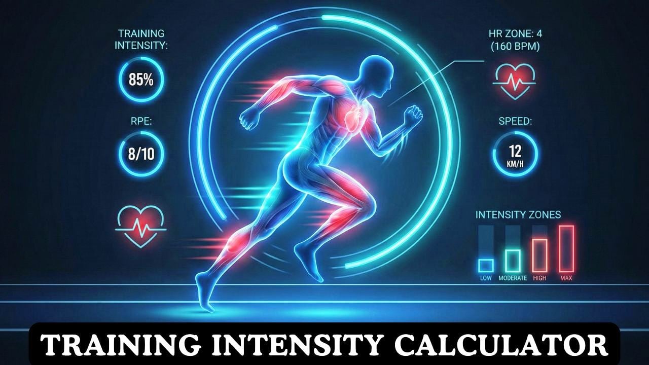 Training Intensity Calculator