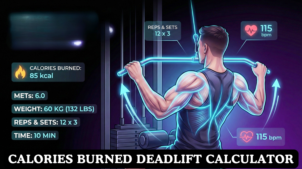 Lat Pulldown Calories Burned Calculator