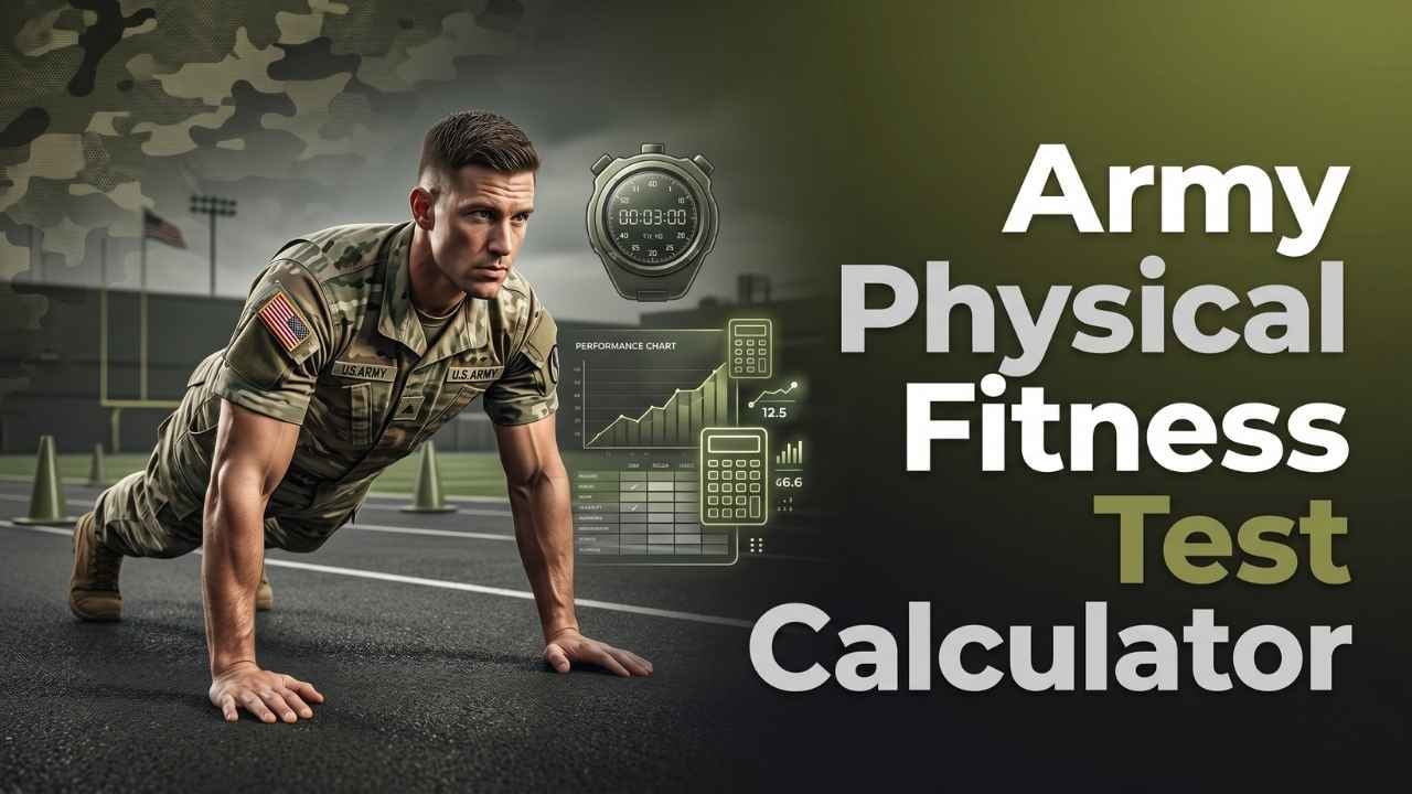 Army Physical Fitness Test Calculator